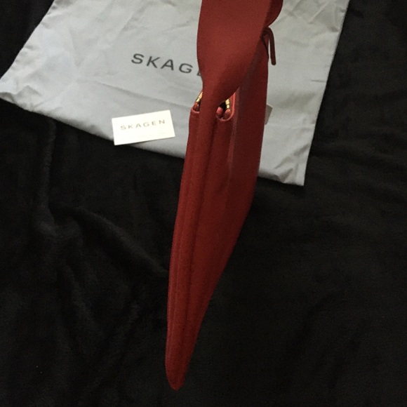 NWT Skagen Anesa Leather Crossbody Bag - Picture 10 of 11